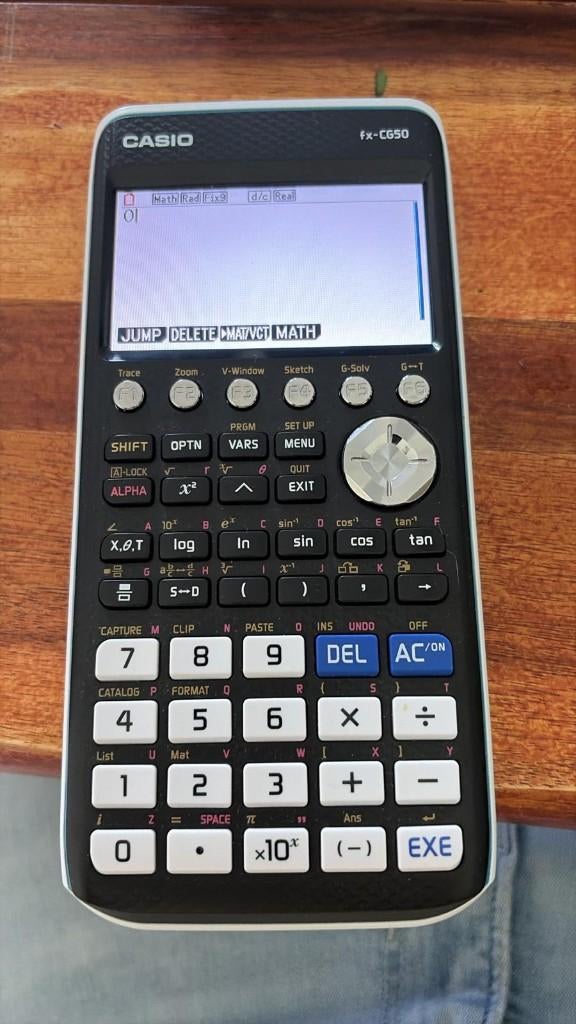 Casio FX-CG50, Ophalen, Grafische rekenmachine, Zo goed als nieuw