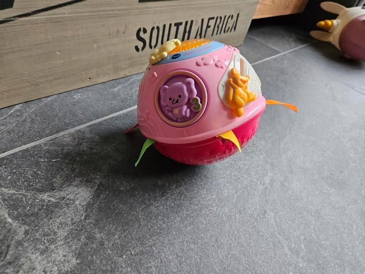 VTech Roll & Swing Bal - Interactief babyspeelgoed, Kinderen en Baby's, Speelgoed | Babyspeelgoed, Gebruikt, Overige typen, Met licht