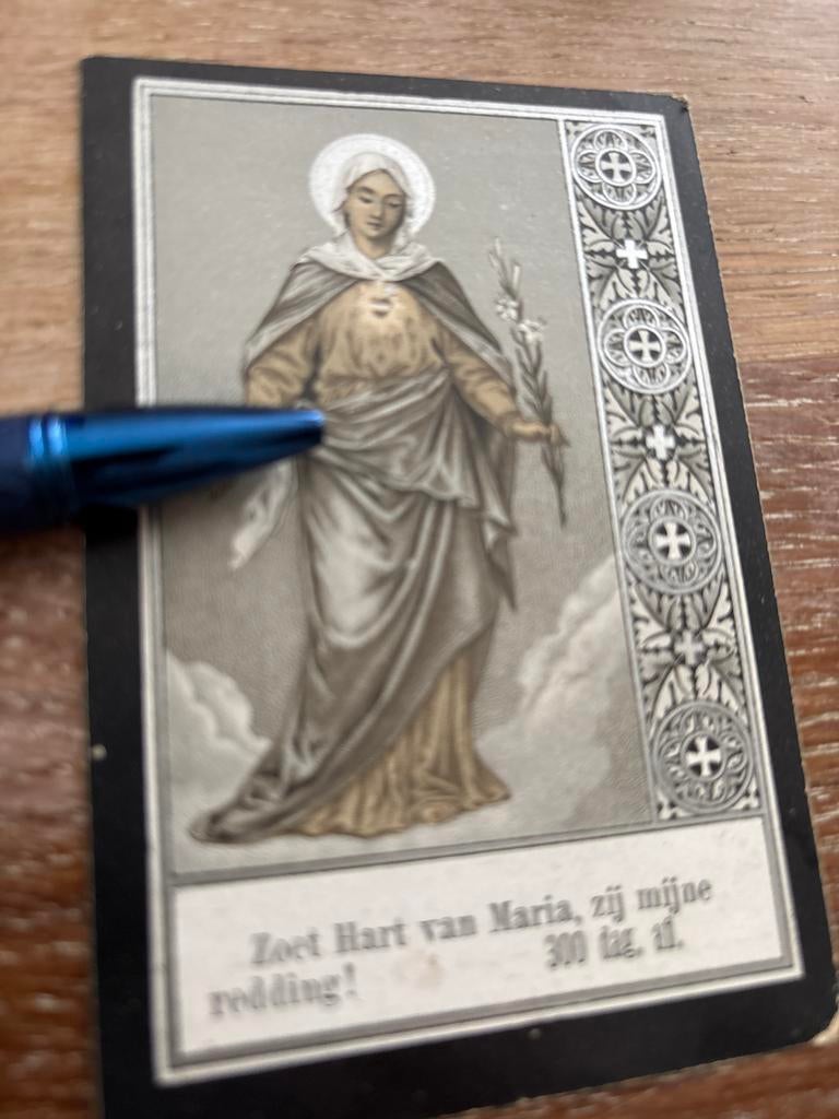 Bekkers Franciscus 1850 Venraai 1915 Bolsward fr Bernardus, Verzamelen, Bidprentjes en Rouwkaarten, Ophalen of Verzenden, Bidprentje