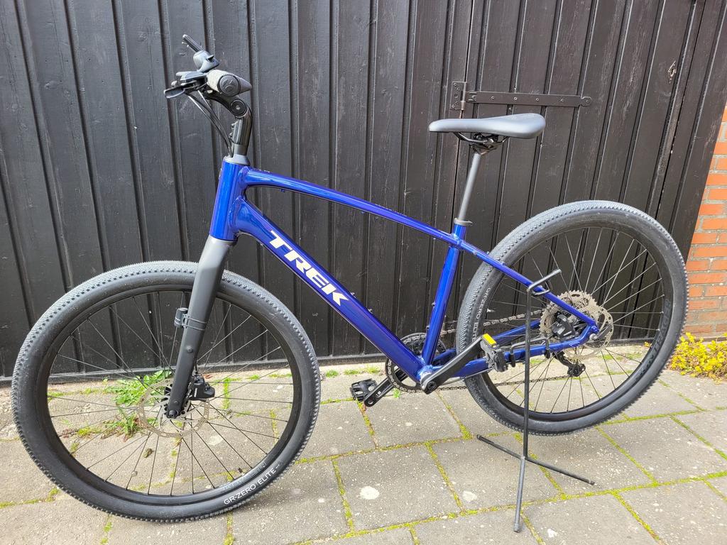Mountainbike TREK Dual Sport 3 kleur blauw, Minder dan 45 cm, Ophalen, Gebruikt, Trek