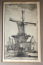 Prent molen Adriaan Haarlem, Ophalen of Verzenden