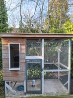 Buitenvoliere, Ophalen, Volière