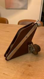 zgan HYE dubbelschijfs vioolblok met klem en hondsvot, Ophalen of Verzenden, Zo goed als nieuw, Tuigage en Masten, Zeilboot