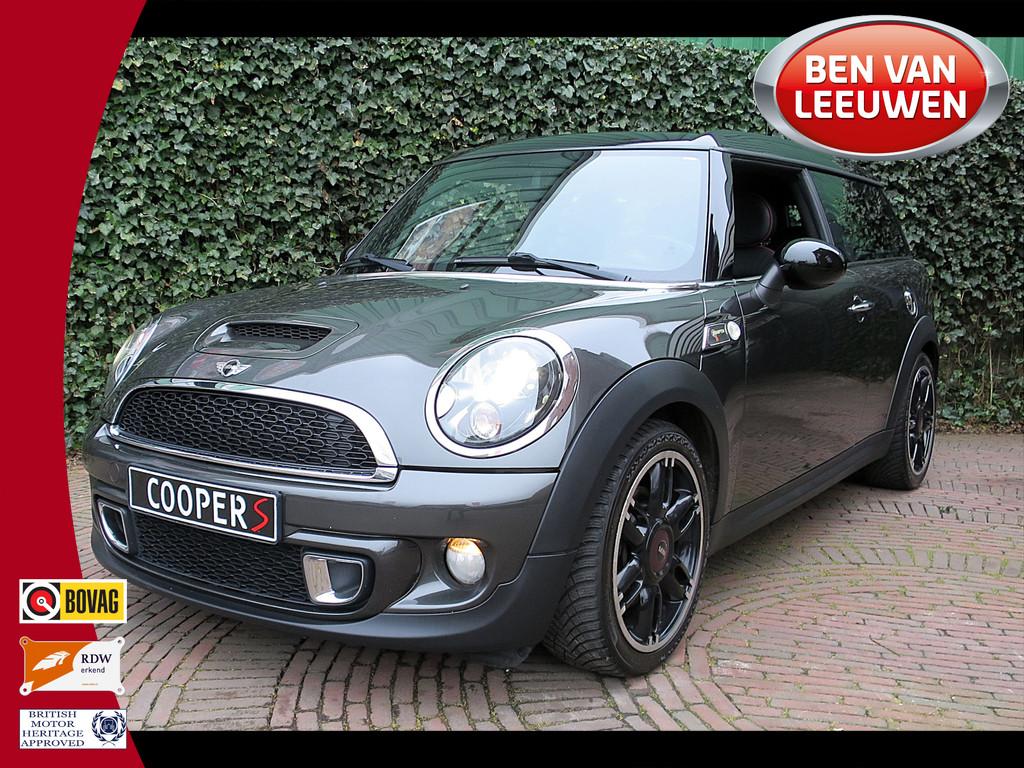MINI Clubman 1.6 Cooper S Hampton R55 LCI met Xenon, BT, Cli, Auto's, Gebruikt, 4 cilinders, 4 stoelen, Leder