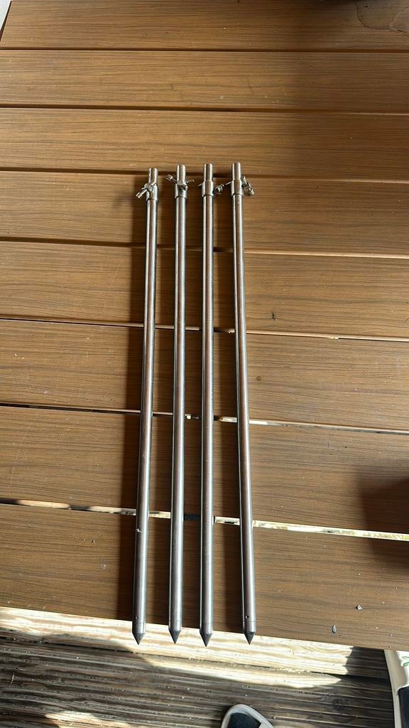 Rvs banksticks, Ophalen of Verzenden, Zo goed als nieuw, Overige typen