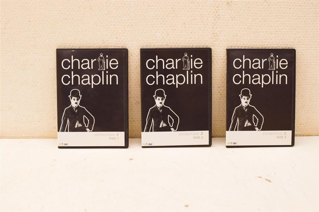 5 dvd box Charlie Chaplin 48874, Ophalen of Verzenden, Gebruikt