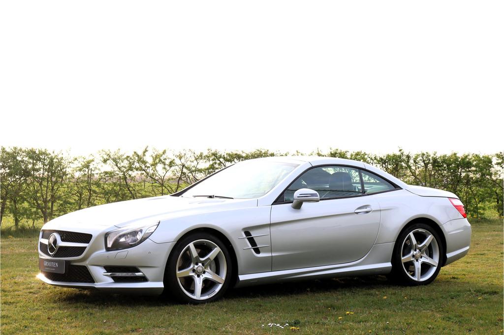Mercedes-Benz SL-Klasse SL 350 - AMG - Pano - Distronic - 36, Auto's, Mercedes-Benz, Automaat, Euro 5, Achterwielaandrijving, Gebruikt