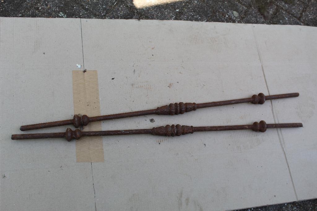 Metalen hekwerk - Trak en balustrade pijlers, Ophalen