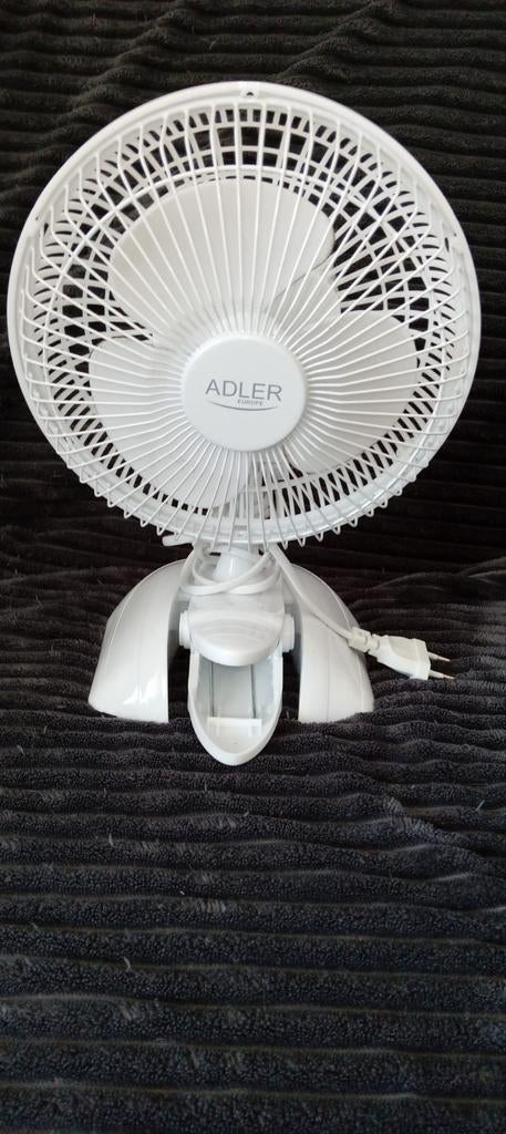 Adler Desk Fan AD 7317 - Compacte en Krachtige Ventilator, Ophalen, Zo goed als nieuw, Tafelventilator