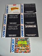 Nintendo Gameboy Instructies - 7 Stuks, Gebruikt, Overige genres, 1 speler, Ophalen of Verzenden
