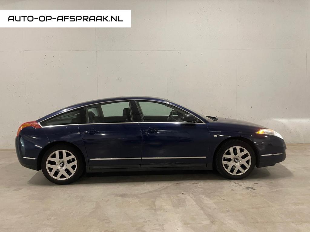 Citroen C6 2.7 HdiF V6 Exclusive Automaat Leer Navi Clima Cr, Auto's, Citroën, Gebruikt, C6, Blauw, Bedrijf