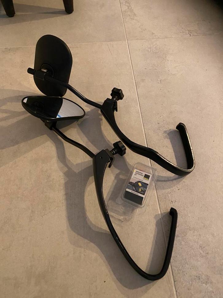 Emuk caravanspiegels Volvo V40 incl. diefstalbeveiliging, Caravans en Kamperen, Caravan accessoires, Zo goed als nieuw, Ophalen of Verzenden