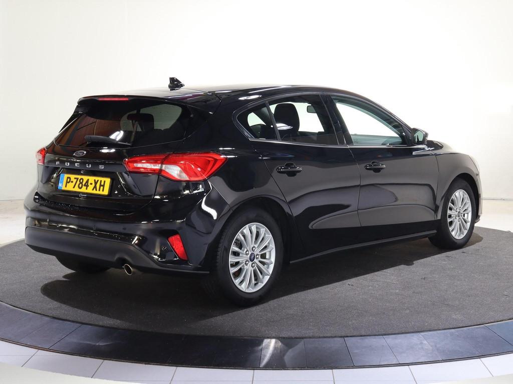 Ford Focus Wagon 1.0 EcoBoost Titanium Business | Navigatie, Gebruikt, Euro 6, 1283 kg, Zwart