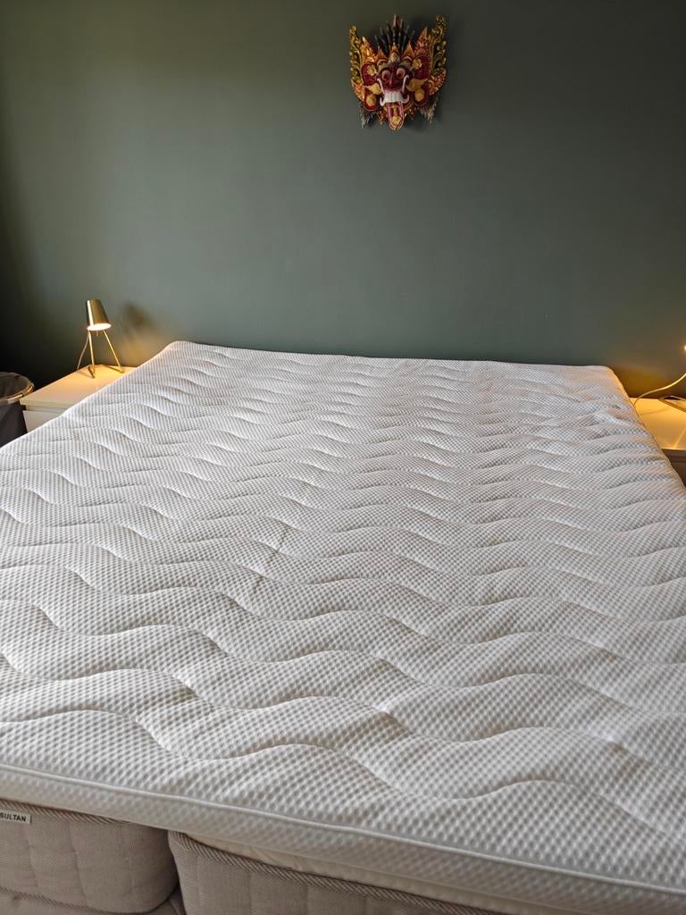IKEA NORRSELE matrastopper 200x180cm, Huis en Inrichting, Slaapkamer | Matrassen en Bedbodems, Ophalen, Tweepersoons, Zo goed als nieuw