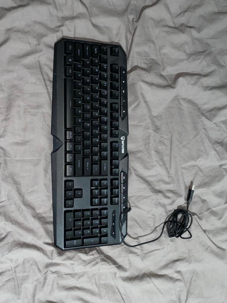 Battletron Gaming/Werk Toetsenbord USB, Computers en Software, Toetsenborden, Ophalen, Gebruikt, Gaming toetsenbord, Qwerty