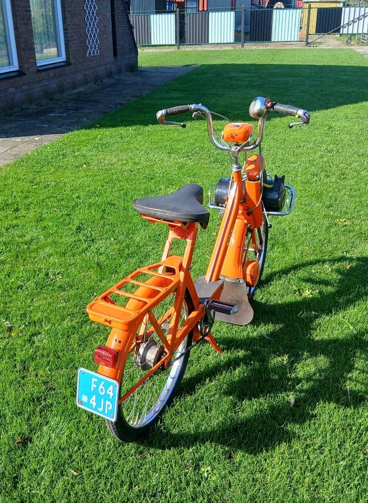 Solex oranje, Fietsen en Brommers, Brommers | Solex, Ophalen, Gebruikt, Maximaal 25 km/u