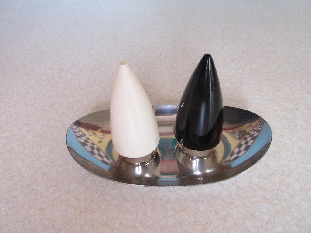 Vintage peper en zout stel  1960, Ophalen of Verzenden, Huis en Inrichting