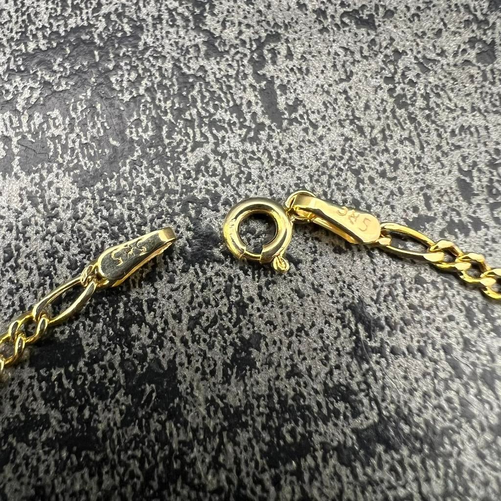 14 karaat gouden baby armband incl graveren, Sieraden, Tassen en Uiterlijk, Armbanden, Ophalen of Verzenden, Zo goed als nieuw