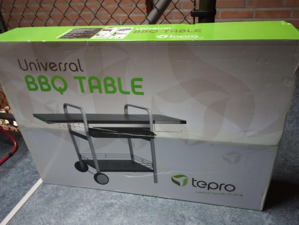 bbq tafel Tepro, Ophalen, Nieuw, Tepro