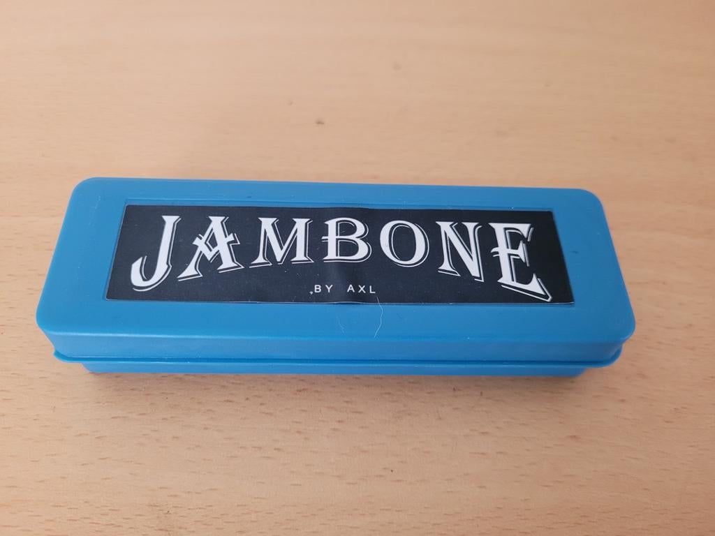 Jambone mondharmonica, Muziek en Instrumenten, Blaasinstrumenten | Mondharmonica's, Ophalen of Verzenden, Gebruikt