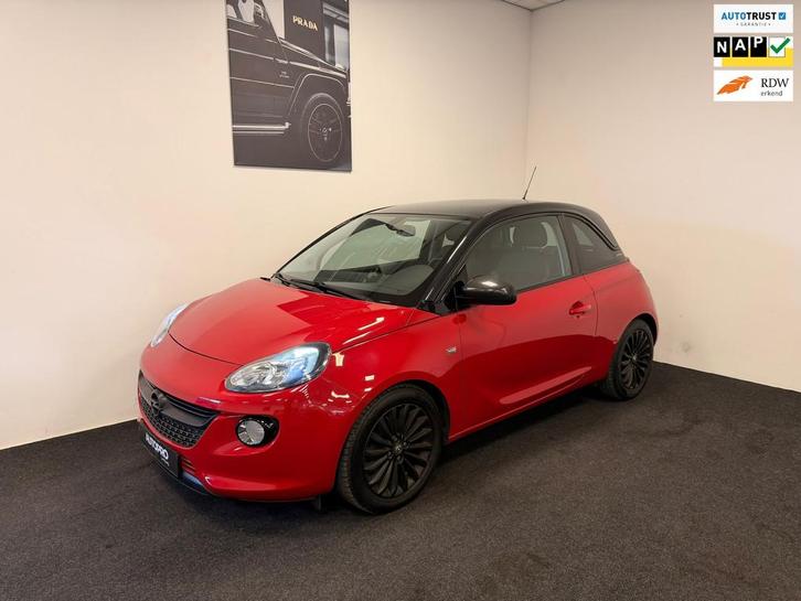 Opel ADAM 1.0 Turbo Slam |Leer|Pano|Stoel+stuurverw|Navi|PDC, Auto's, Opel, Bedrijf, Te koop, ADAM, ABS, Airbags, Airconditioning