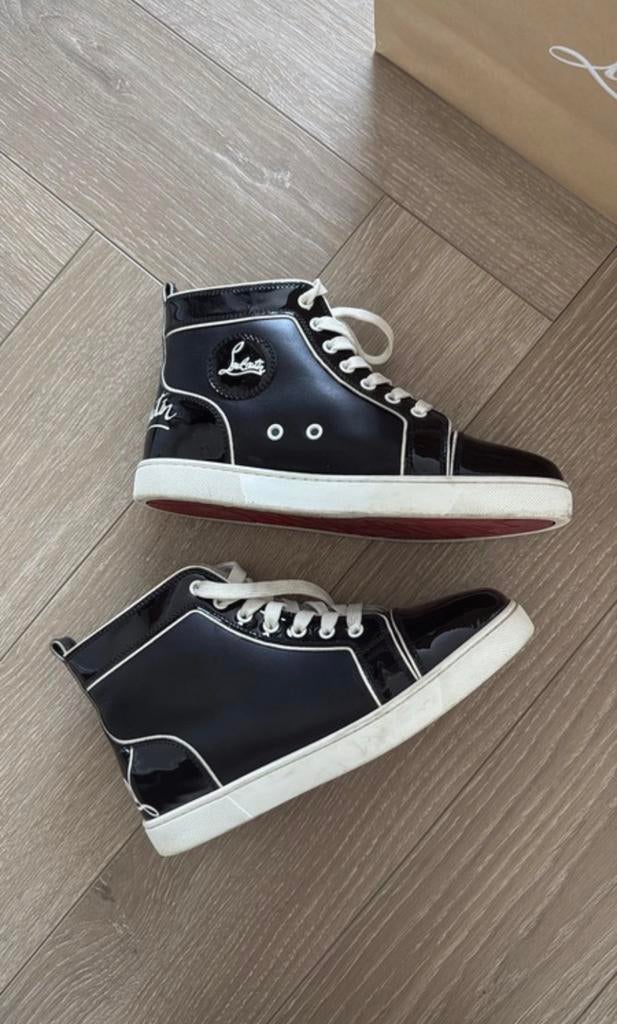 Christian Louboutin Orginele Sneakers Schoenen 38, Kleding | Dames, Schoenen, Ophalen of Verzenden, Zo goed als nieuw, Zwart, Sneakers of Gympen