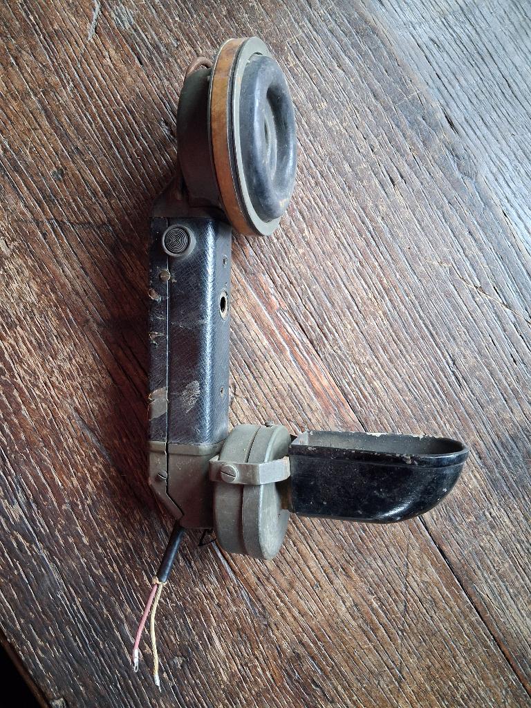 Eiserner Armeefernsprecher duitse ww1, Ophalen of Verzenden, Landmacht, Duitsland, Overige typen