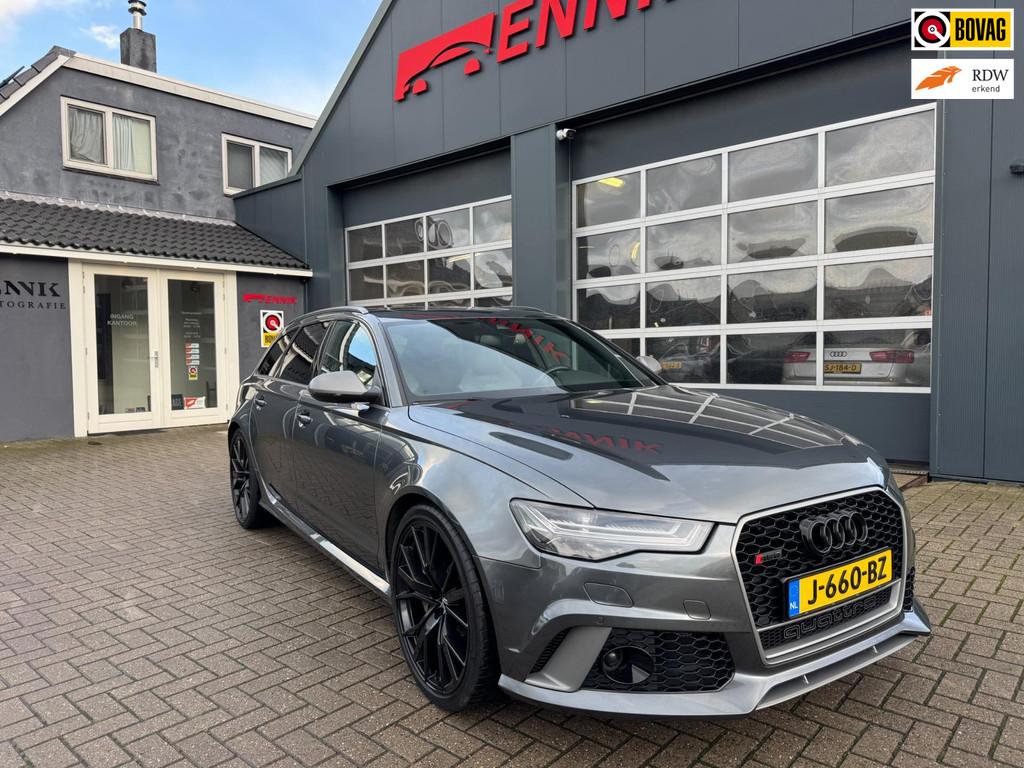Audi RS6 Avant 4.0 TFSI RS 6 quattro performance Pro Line Pl, Auto's, Audi, Gebruikt, 3993 cc, Leder en Alcantara, 5 stoelen