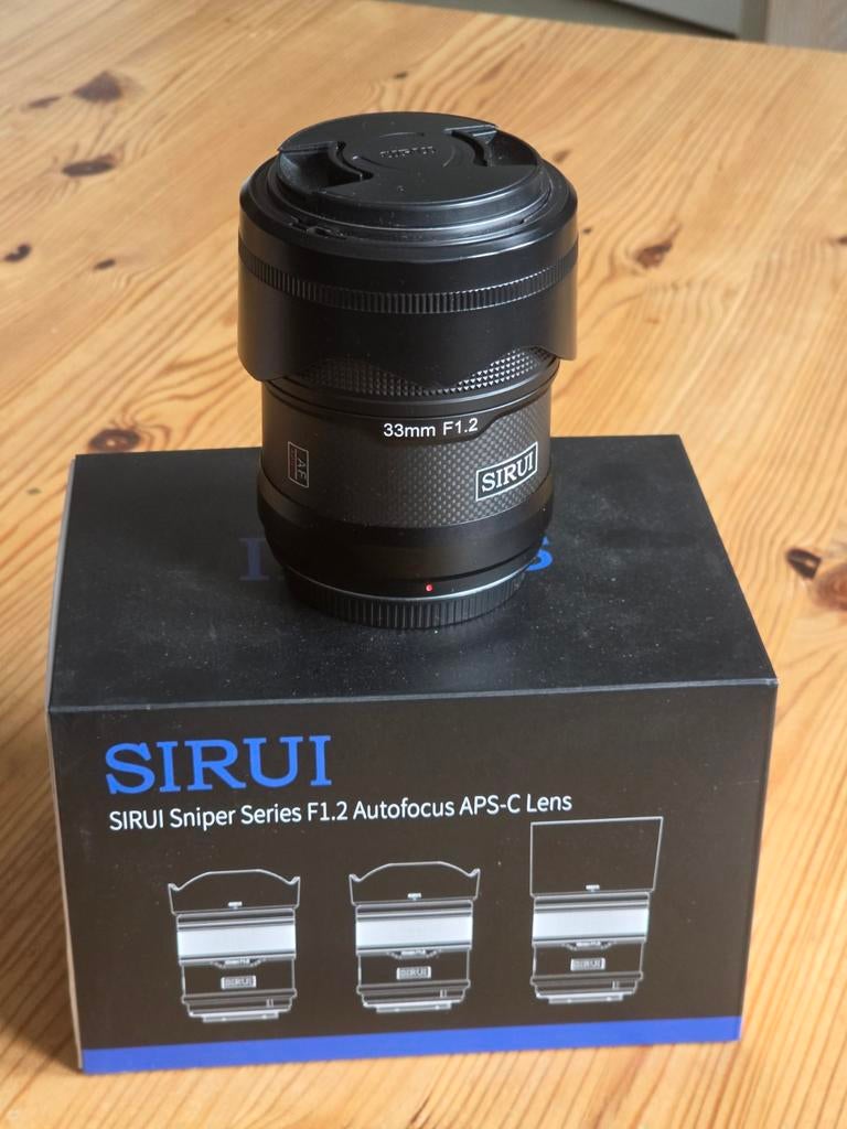 Sirui 33mm F1.2 Sniper APS-C Autofocus Lens voor Nikon Z, Audio, Tv en Foto, Fotografie | Lenzen en Objectieven, Ophalen of Verzenden