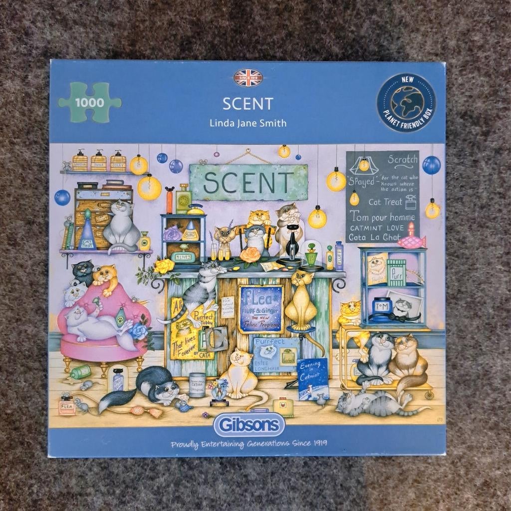 Puzzel van Gibsons, Hobby en Vrije tijd, Denksport en Puzzels, Ophalen of Verzenden, 500 t/m 1500 stukjes, Zo goed als nieuw, Legpuzzel