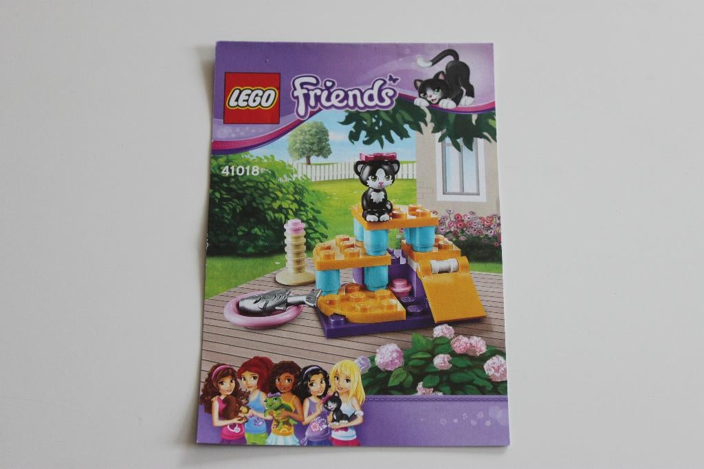 Lego Friends 41018 Speelplaats van de Kat, Compleet, Lego, Ophalen of Verzenden, Zo goed als nieuw