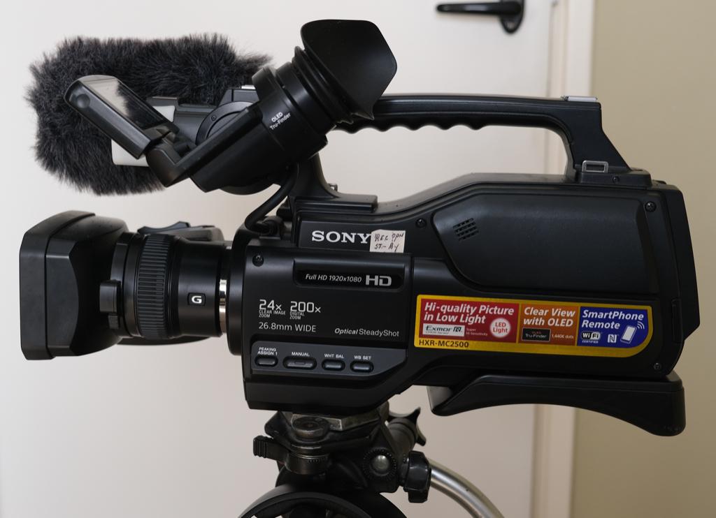 Sony Schouder Video HD Camera, Ophalen, Gebruikt