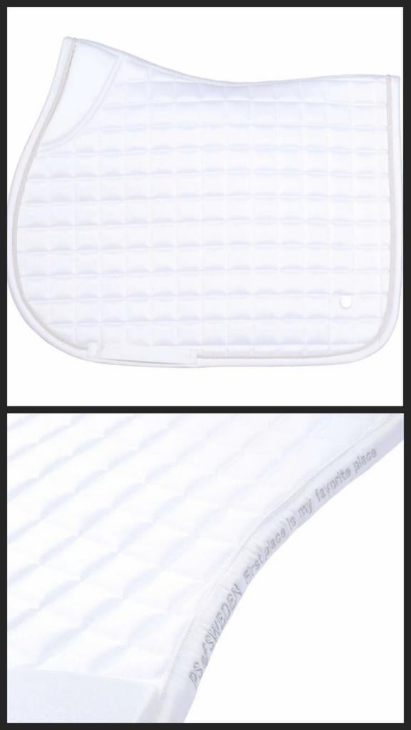 Nieuw Ps of Sweden Classic Quilt Dekje, Jump - Spring - Wit, Dieren en Toebehoren, Paarden en Pony's | Dekens en Dekjes, Ophalen of Verzenden