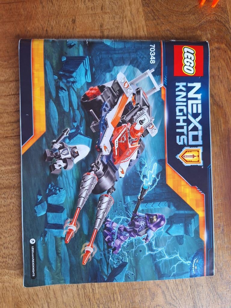 Lego Nexo Knights 70348 Lance's Twin Jouster, Ophalen of Verzenden, Gebruikt, Complete set, Lego