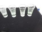 Vintage SET Biot glazen / Frankrijk '70, Antiek en Kunst, Antiek | Glas en Kristal, Ophalen of Verzenden