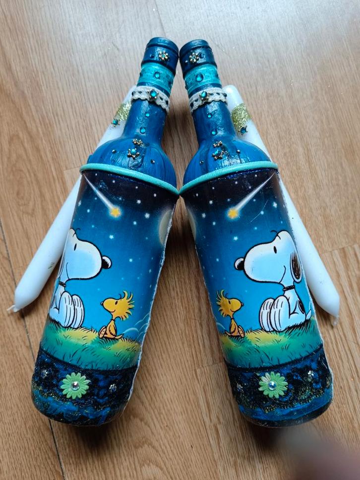 Snoopy, Huis en Inrichting, Woonaccessoires | Kandelaars en Kaarsen, Nieuw, Minder dan 25 cm, Overige materialen, Ophalen of Verzenden