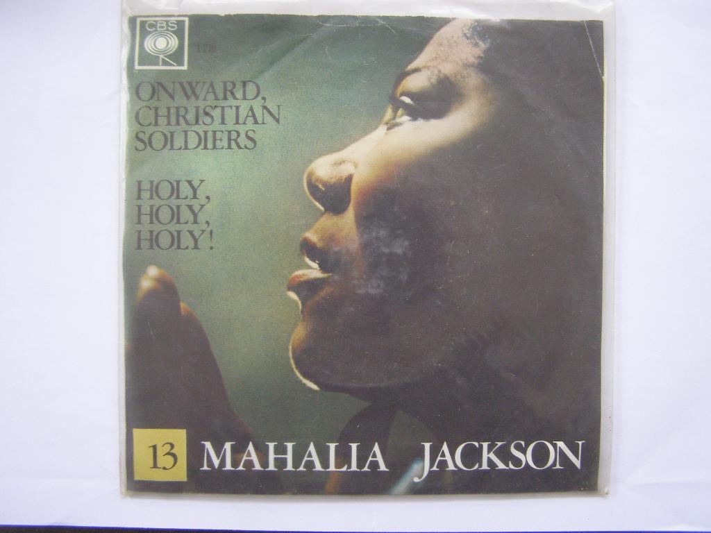Mahalia Jackson – Onward Christian Soldiers; 7” Gospel, Cd's en Dvd's, Vinyl Singles, 7 inch, Single, Ophalen of Verzenden, Zo goed als nieuw