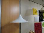 Fog Morup semi hanglamp wit design Bonderup en Thorup retro, Gebruikt, Fog en Morup, Jaren 70 Deens design vintage retro 1970s