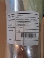 Nieuw: grote rol bloemen/kado folie 300m, breedte 50 cm, Ophalen, Nieuw, Materiaal