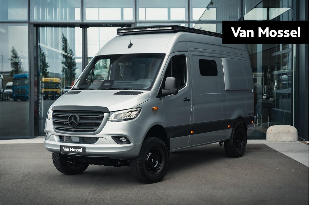 Mercedes-Benz Sprinter 319 L2H2 Aut. 4X4 OVERLAND Camper Spr, Caravans en Kamperen, Campers, Automaat, Buscamper of Camperbus