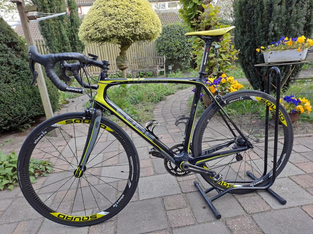 Cube litening full carbon racefiets met camp. super record, Fietsen en Brommers, Fietsen | Racefietsen, Gebruikt, Heren, Overige merken