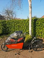 Bakfiets-nl Long met huif en Maxi-Cosi steun, Gebruikt, Huif, 2 kinderen, Ophalen