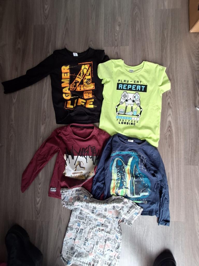 Jongens shirts maat 134, Ophalen of Verzenden, Maat 134