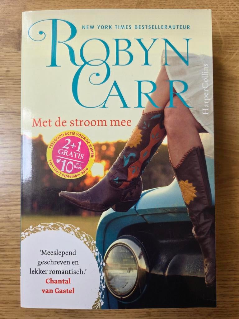 Robyn Carr - Met de stroom mee, Ophalen of Verzenden, Gelezen, Robyn Carr