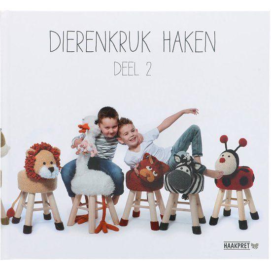 Anja Toonen - Dierenkruk haken Deel 2, Boeken, Ophalen of Verzenden, Zo goed als nieuw, Breien en Haken, Anja Toonen