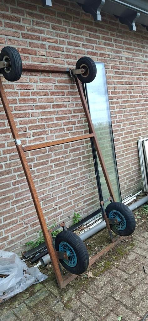 Onderstel met wielen, Doe-het-zelf en Verbouw, 100 liter of meer, Ophalen, Transportkar
