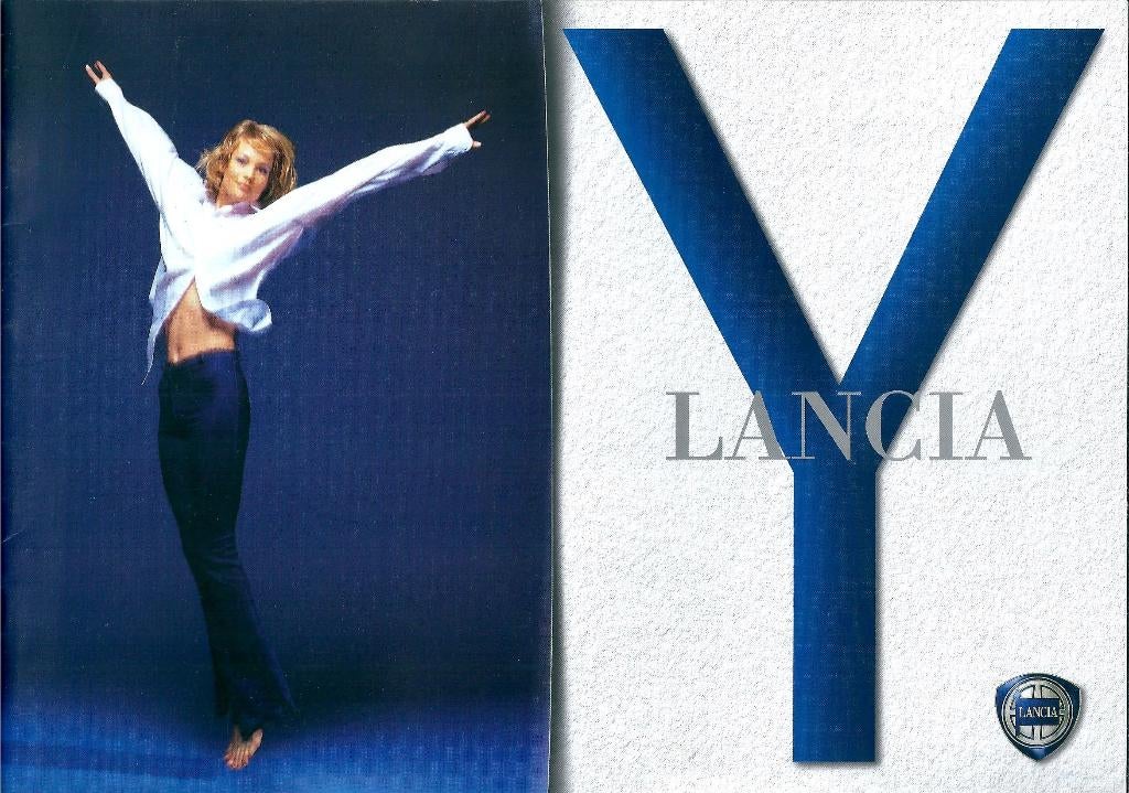Brochure Lancia Ypsilon 2000, Ophalen of Verzenden, Gelezen, Overige merken