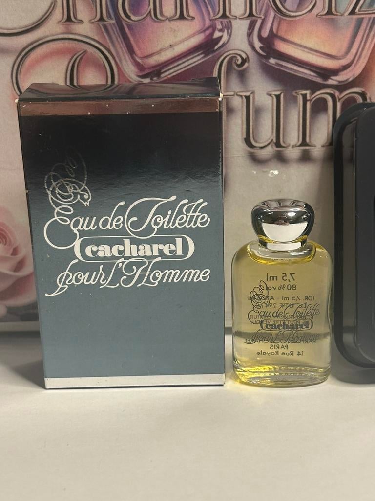 Cacharel - pour homme miniature 7,5ml edt, Ophalen of Verzenden, Nieuw, Miniatuur, Gevuld