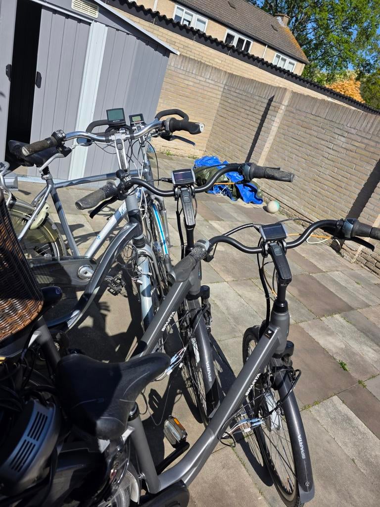 Partij elektrische fietsen, Ophalen, Sparta, Gebruikt, 51 tot 55 cm