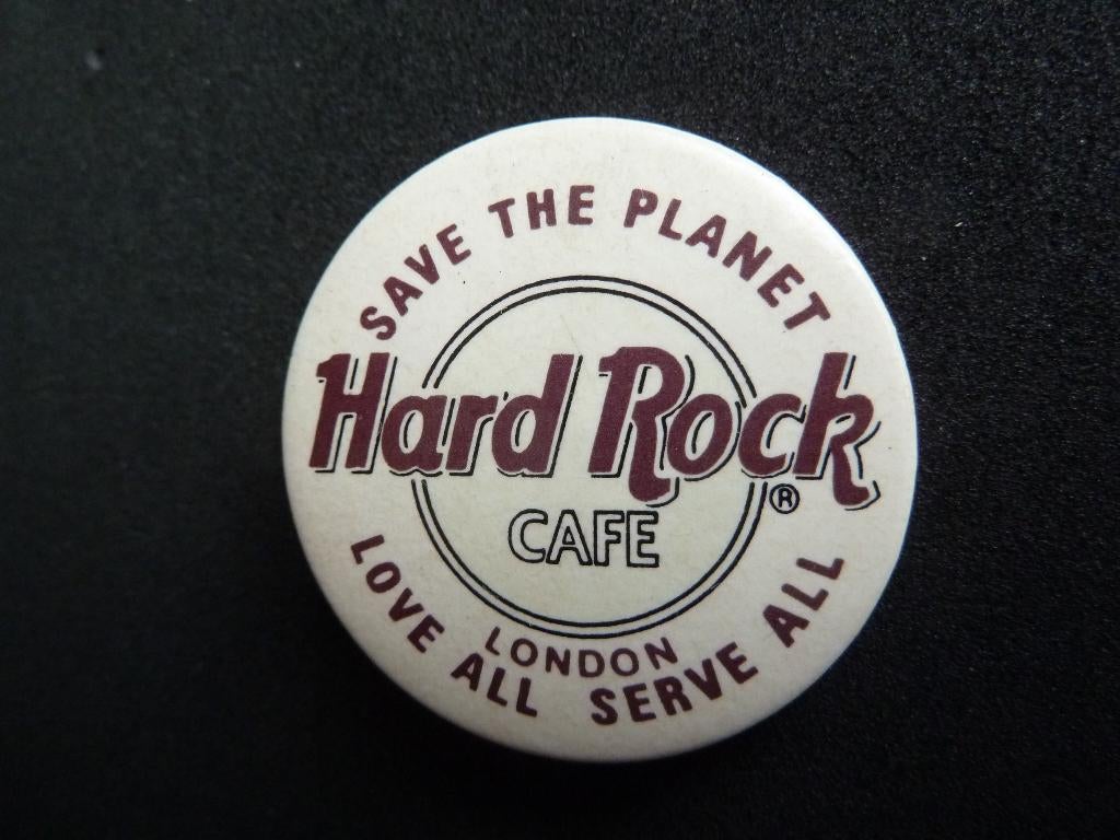 Authentieke originele Hard Rock Cafe Badge London, Ophalen of Verzenden, Overige onderwerpen